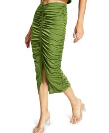 INC International Concepts INC Ruched Midi Skirt  Created for Macy s     Reviews - Skirts - Women - Macy s at Macys